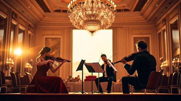 Les meilleurs violonistes pour animer votre cocktail de mariage à Monaco
