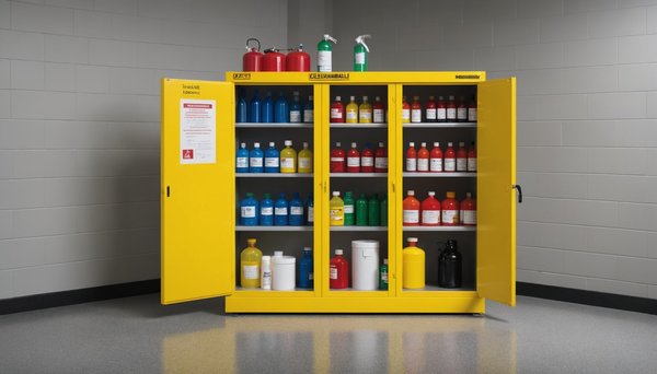 Armoire pour le stockage de produits inflammables : nos conseils pratiques
